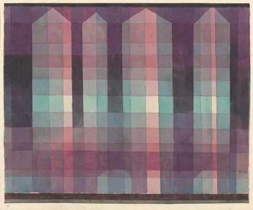PAUL KLEE — Vier Türme. 1923, 100. — Koller Auktionen