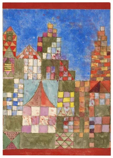 Paul Klee — Westöstliche Bauten