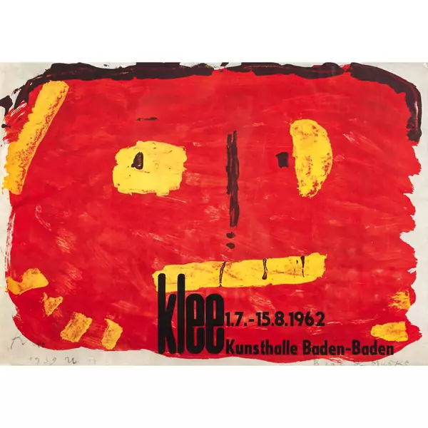"Klee Kunsthalle Baden-Baden 1962"