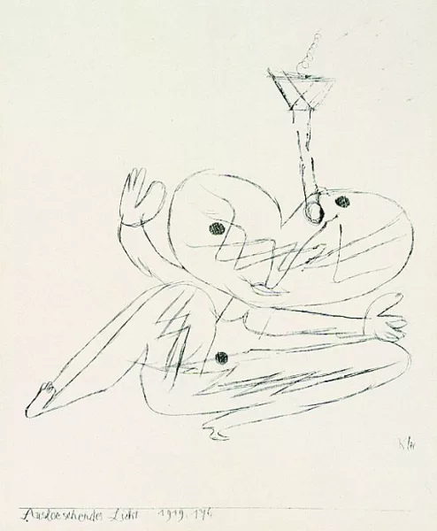 Paul Klee — Auslöschendes Licht