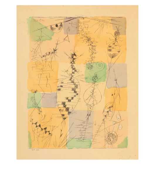 Paul Klee — Münchner Blätter für Dichtung und Graphik. Erster Jahrgang Munich, Georg Müller Verlag, 1919