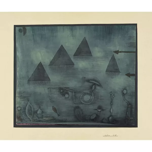 Paul Klee — Wasserpyramiden — Galerie Kornfeld