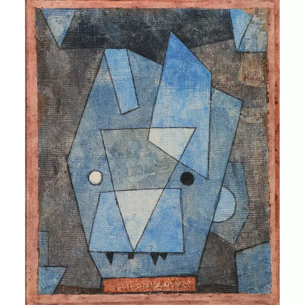 Paul Klee — Kleiner Blauteufel - Blauteufelskopf — Galerie Kornfeld