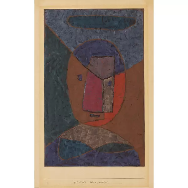 Paul Klee — Leicht bewölkt (Kopf) — Galerie Kornfeld