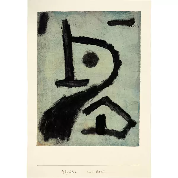 Paul Klee — Mit Bart — Galerie Kornfeld