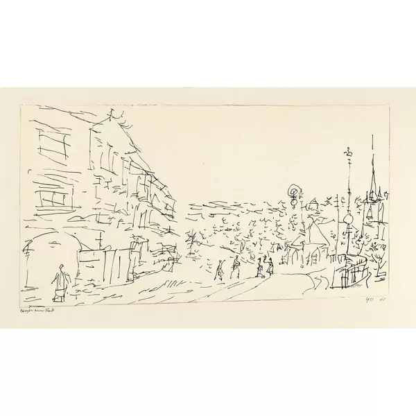 Paul Klee — Strasse einer Stadt — Galerie Kornfeld