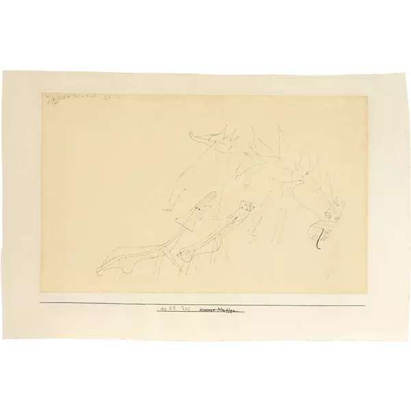Paul Klee — Kranke Mutter — Galerie Kornfeld