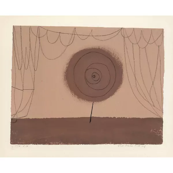 Paul Klee — Eine Blume tritt auf — Galerie Kornfeld