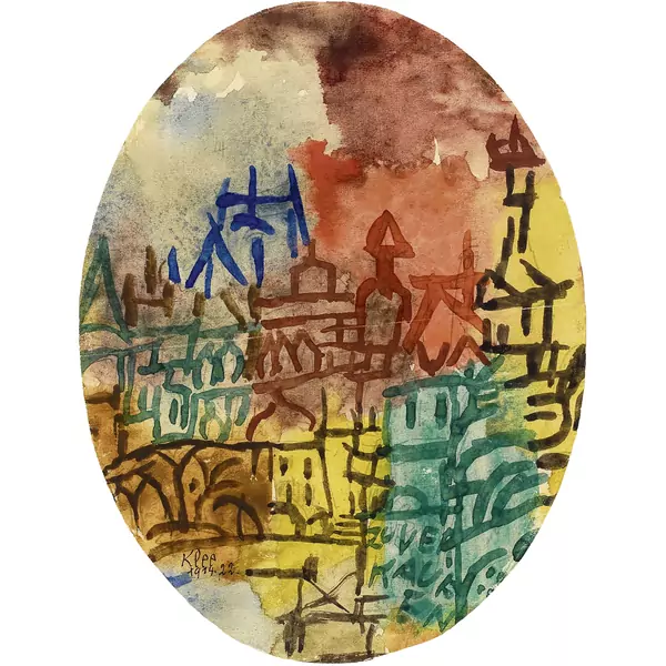 Paul Klee — Villen zu verkaufen — Galerie Kornfeld