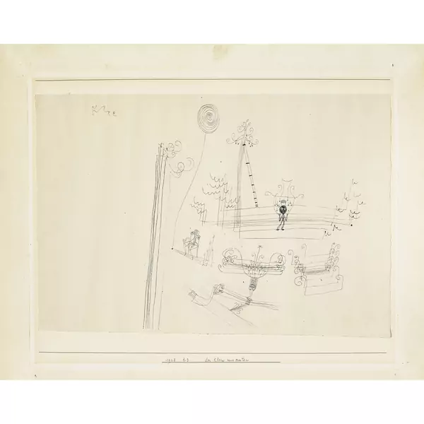 Paul Klee — Der Kleine muss ernten — Galerie Kornfeld