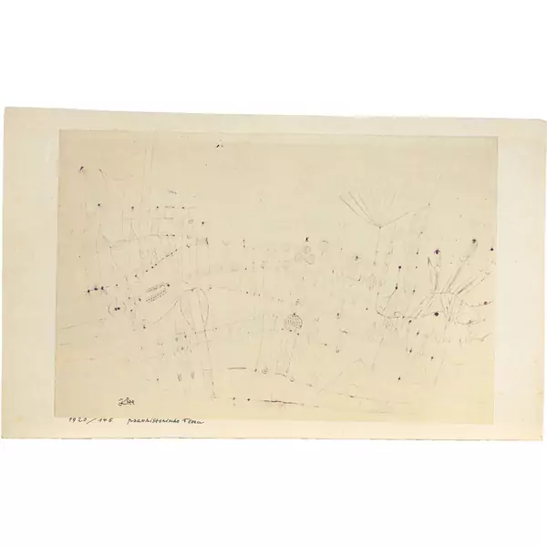 Paul Klee — Prähistorische Flora — Galerie Kornfeld