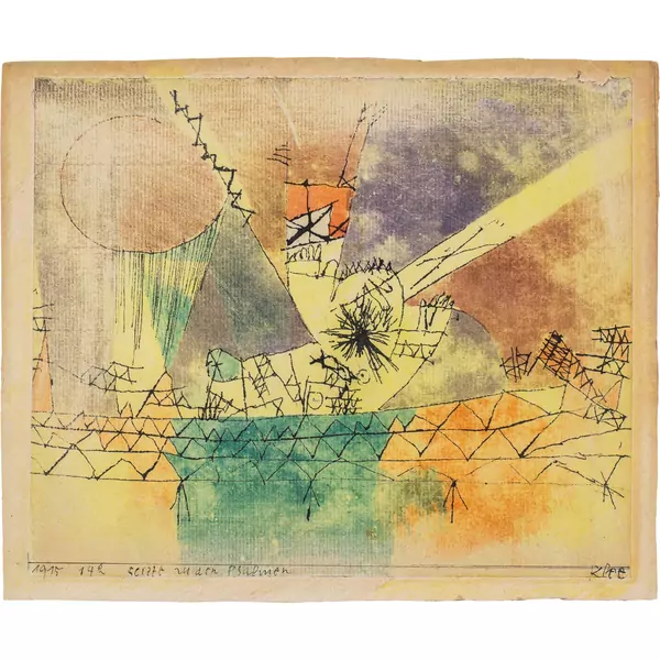 Paul Klee — "Scizze zu den Psalmen" — Galerie Kornfeld