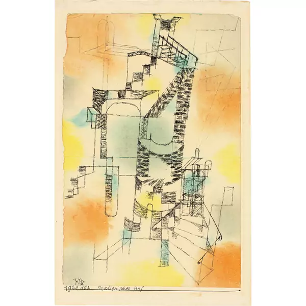 Paul Klee — Italienischer Hof — Galerie Kornfeld