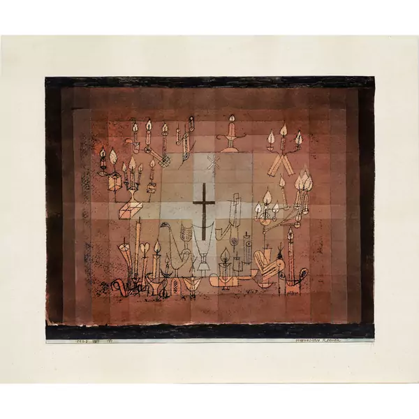 Paul Klee — Haeusliches Requiem — Galerie Kornfeld