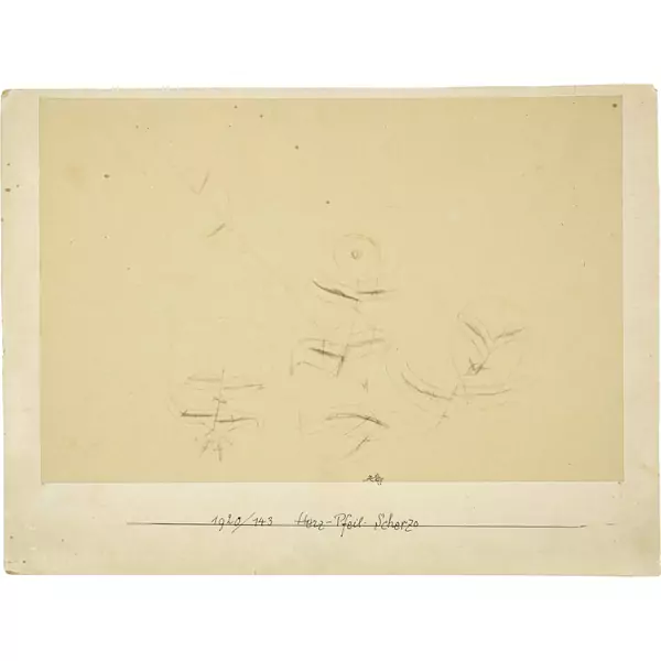 Paul Klee — Herz-Pfeil-Scherzo — Galerie Kornfeld