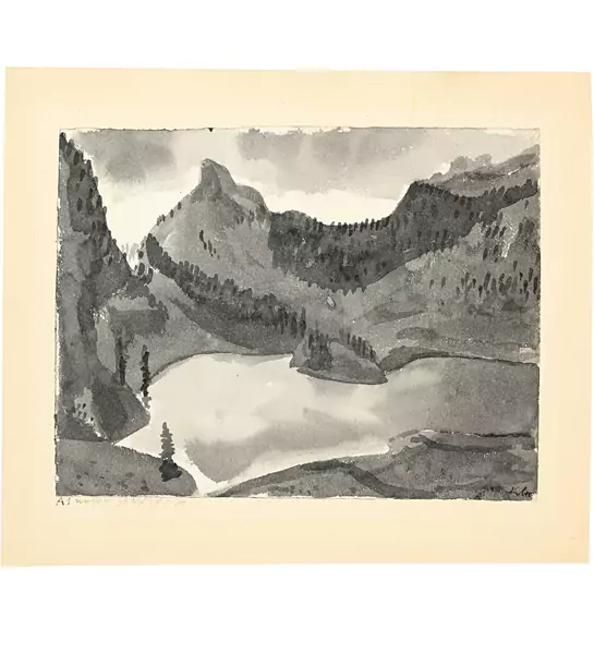 Paul Klee — A1 Unterer Stockhornsee — Galerie Kornfeld