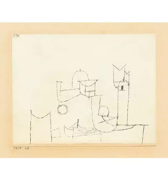 Paul Klee — Sonne im Thor — Galerie Kornfeld