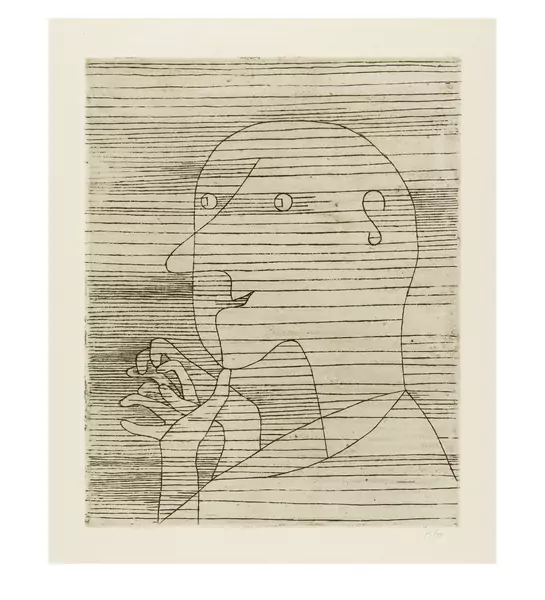 Paul Klee — Rechnender Greis — Galerie Kornfeld