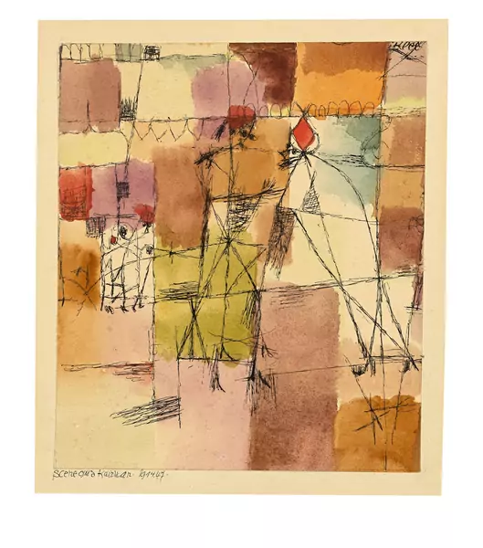 Paul Klee — Scene aus Kairuan — Galerie Kornfeld