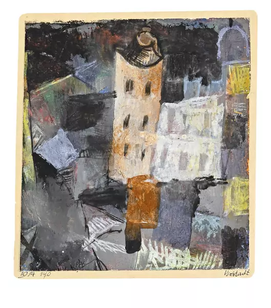 Paul Klee — Vorstadt — Galerie Kornfeld