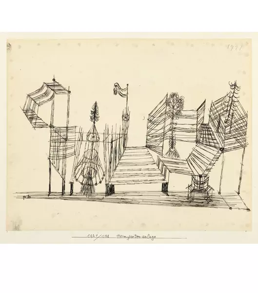 Paul Klee — Heimgartenanlage — Galerie Kornfeld