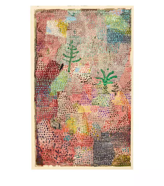 Paul Klee — Garten bei Morgenrot — Galerie Kornfeld