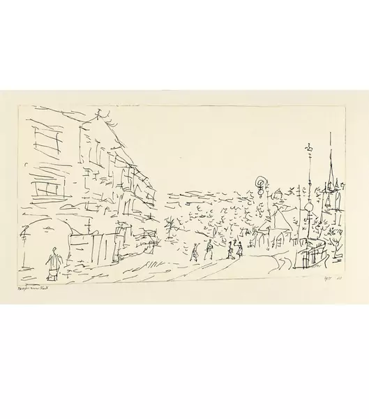 Paul Klee — Strasse einer Stadt — Galerie Kornfeld