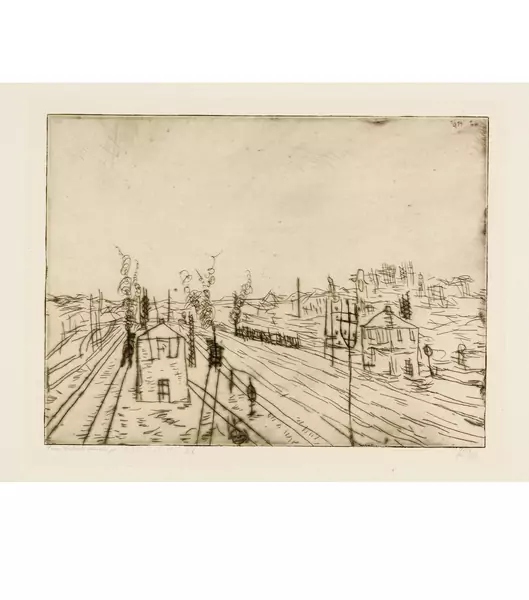 Paul Klee — Bahnhof — Galerie Kornfeld