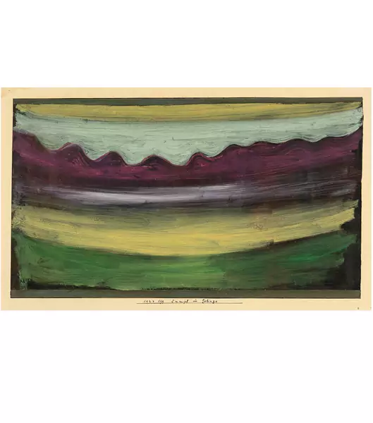 Paul Klee — Sumpf im Gebirge — Galerie Kornfeld