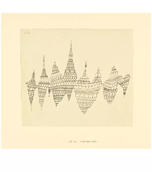 Paul Klee — Andere Tempel am Wasser — Galerie Kornfeld