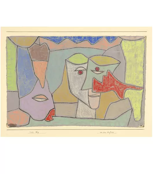 Paul Klee — Vor dem Auftritt — Galerie Kornfeld