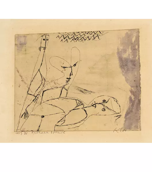 Paul Klee — Krankenbesuch — Galerie Kornfeld