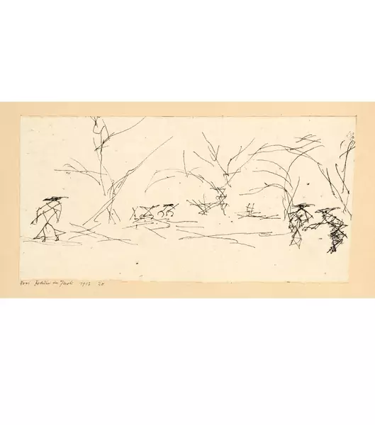 Paul Klee — Drei Frauen im Park — Galerie Kornfeld