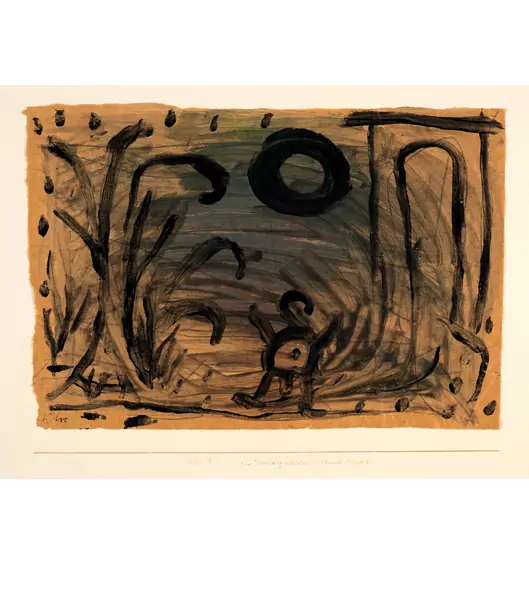 Paul Klee — Ein Vorhäng-Schloss geht nachts spazieren — Galerie Kornfeld