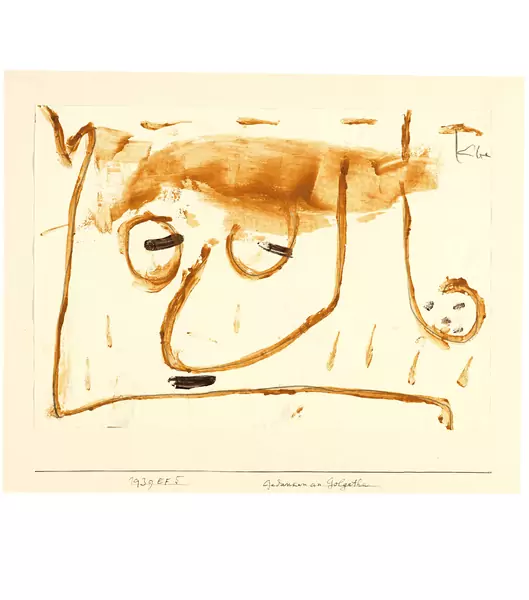 Paul Klee — Gedanken an Golgatha — Galerie Kornfeld