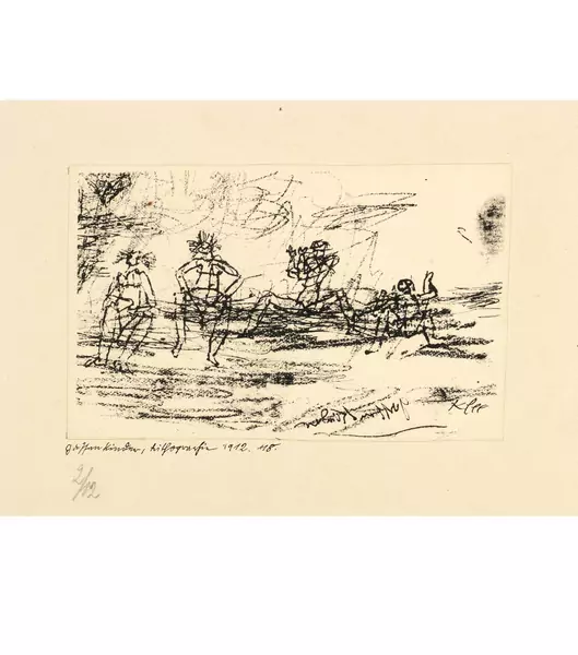 Paul Klee — Gassenkinder — Galerie Kornfeld