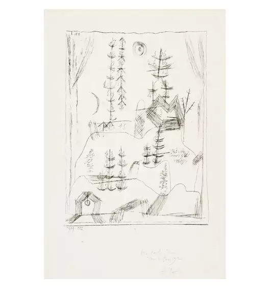 Paul Klee — Zahlenbaumlandschaft — Galerie Kornfeld