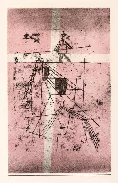 Paul Klee — Der Seiltänzer — Galerie Kornfeld