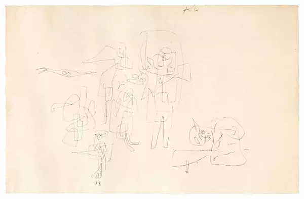Paul Klee — Sie wandern aus — Galerie Kornfeld