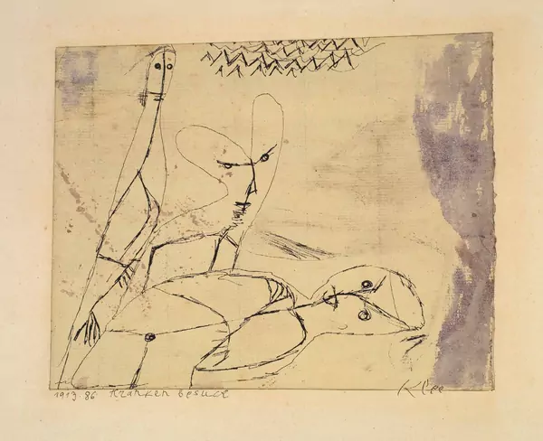 Paul Klee — Krankenbesuch — Galerie Kornfeld