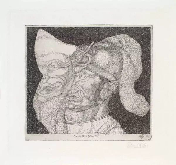 Paul Klee — Komiker – Invention 4 — Galerie Kornfeld