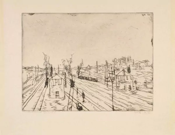 Paul Klee — Bahnhof — Galerie Kornfeld
