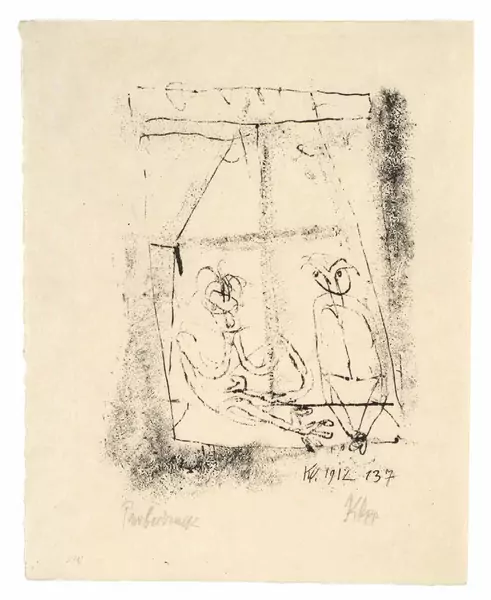 Paul Klee — Am Fenster — Galerie Kornfeld
