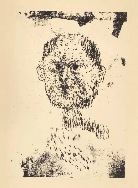 Paul Klee — Kopf – Bärtiger Mann — Galerie Kornfeld