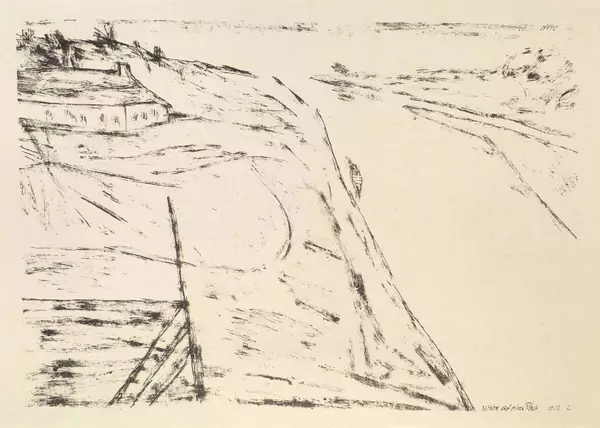 Paul Klee — Blick auf einen Fluss — Galerie Kornfeld
