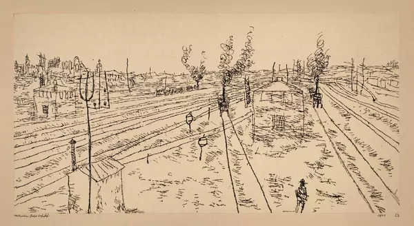 Paul Klee — München Hauptbahnhof — Galerie Kornfeld