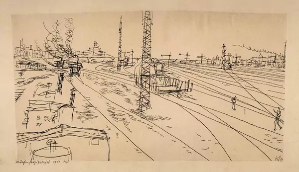 Paul Klee — München Hauptbahnhof — Galerie Kornfeld