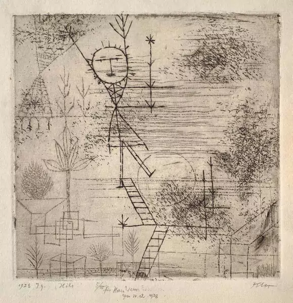 Paul Klee — Sonne im Thor — Galerie Kornfeld