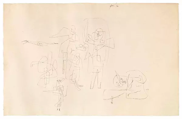 Paul Klee — Sie wandern aus — Galerie Kornfeld