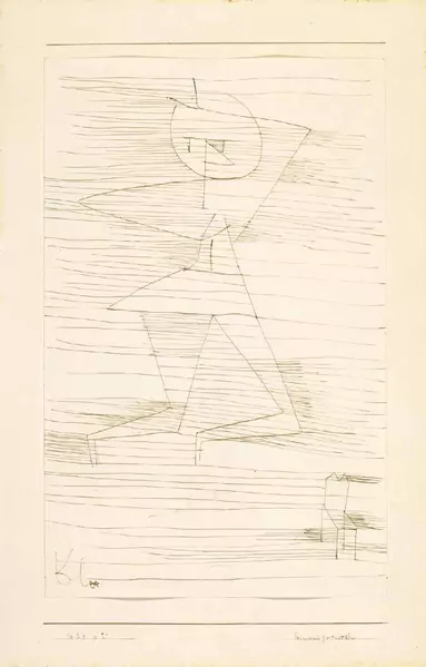 Paul Klee — Hinausgetrieben — Galerie Kornfeld